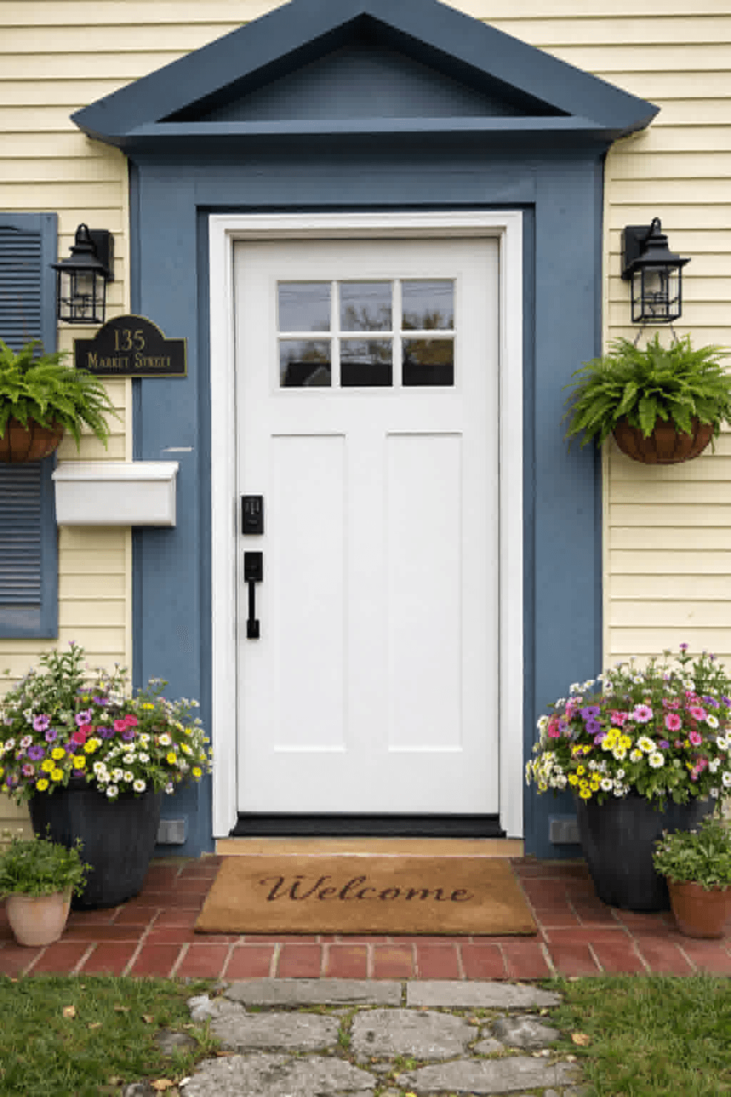 Professional front door and entryway by TriCraft Handyman Services in Ephrata PA
